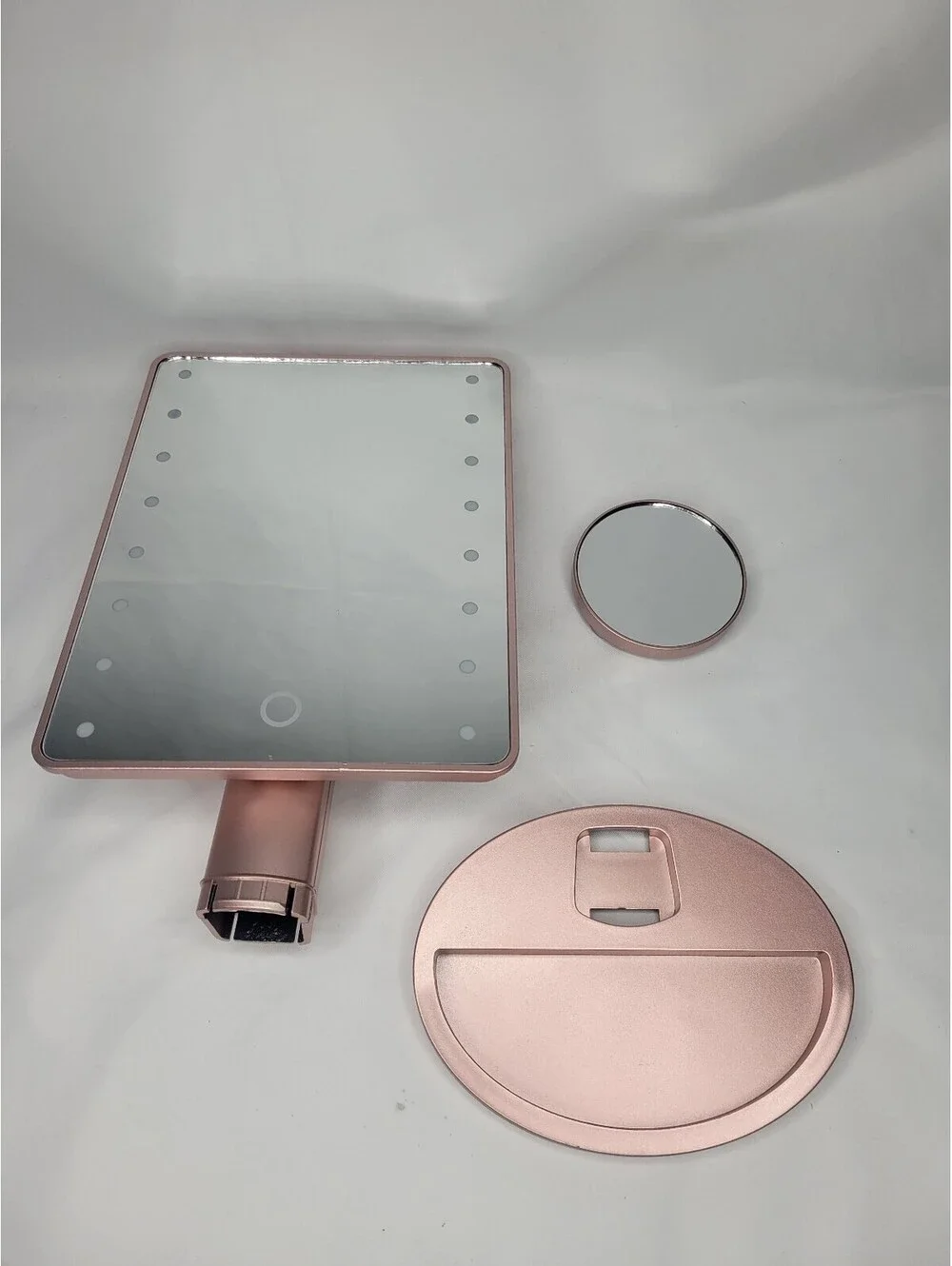 Spa Glamour 10x Magnifying mirror 16 LEDs Lights Makeup Mirror with Removeable